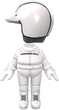 The White Mii Racing Suit from Mario Kart Tour