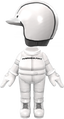 White Mii Racing Suit