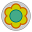 Daisy's emblem from Mario Kart Tour