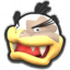 Morton Koopa Jr.'s icon from Mario Kart Tour.