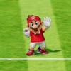 Mario's taunt from Mario Tennis Fever