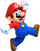 Artwork of Mario in New Super Mario Bros. 2