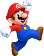 Artwork of Mario in New Super Mario Bros. 2