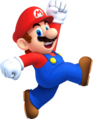 Mario - The main protagonist who sets out to save Princess Peach.