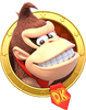 Artwork of Donkey Kong in Mario Party: Star Rush