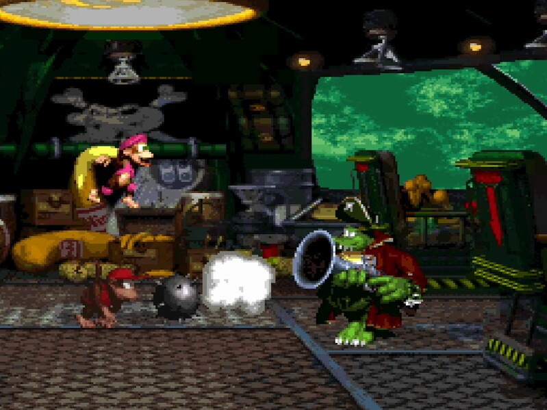 File:NM DKC2 Crocodile Cacophony K Rools Theme.jpg - Super Mario Wiki ...