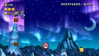 Luigi sighting in Fliprus Floes from New Super Luigi U