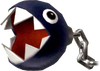 Artwork of a Chain Chomp from New Super Mario Bros. Wii.