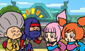 Ninja Steve appearing and apologizing to Kat & Ana