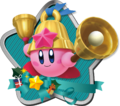 Kirby with the Bell ability