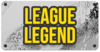 "LEAGUE LEGEND" inscription for the Mario Strikers: Battle League trophy in the Trophy Creator application