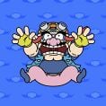 Artwork of Wario shown with an option in a WarioWare: Get It Together! opinion poll on Play Nintendo. Original filename: <tt>PLAY-5268-WWGIT-poll01_1x1-Four_v01.6ef5f3152e16d0ba.jpg</tt>