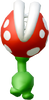 Model of a Stalking Piranha Plant from New Super Mario Bros. Wii.