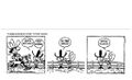The first Tumbleweeds comic strip.