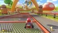 The road on 3DS Toad Circuit