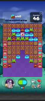 Stage 159 from Dr. Mario World