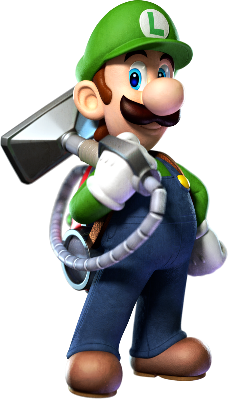 File:Luigi Pose - Luigi's Mansion Dark Moon.png - Super Mario Wiki, the ...