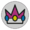 Cat Peach emblem from Mario Kart 8