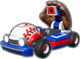 Mario's Fastball icon in Mario Kart Live: Home Circuit