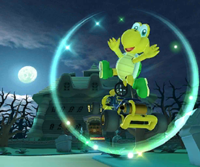 Thumbnail of the Koopa Troopa Cup challenge from the 2020 New Year's Tour; a Do Jump Boosts challenge set on DS Luigi's Mansion