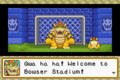 Bower Stadium when the player talks to Bowser