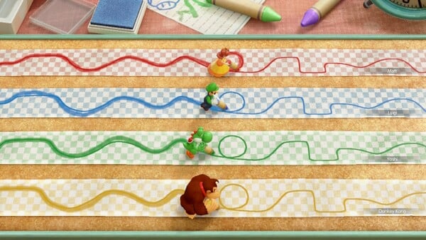 Trace Race - Super Mario Wiki, the Mario encyclopedia