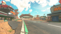 Thumbnail for "Mario Bros. Circuit (Intro)" from Mario Kart World used for Nintendo Music