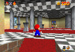 Mario in Mushroom Castle