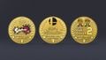 The medals distributed by Nintendo of Europe