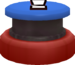 Rendered model of a Blue Switch from Super Mario Galaxy.