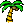Sprite of the left palm tree on the map in Super Mario Sunshine.