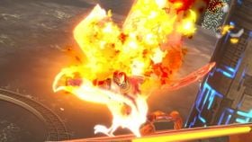 Falcon Punch in Super Smash Bros. Ultimate