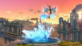Draconic Ascent in Super Smash Bros. for Wii U.