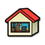The icon for the Cluck-A-Pop prize "Gnome's House".