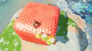 Screenshot of a Glitzoid from Donkey Kong Bananza