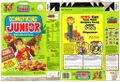 Full scan of cereal box with Pez promotion