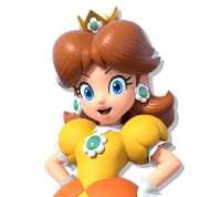 Artwork of Daisy, from Mario Portal