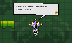 Dimentio says he serves Count Bleck