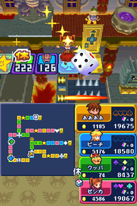 Gameplay of Bowser's Castle