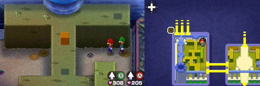 Location of the second beanhole in Peach's Castle.