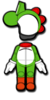 Yoshi Mii racing suit from Mario Kart 8 Deluxe
