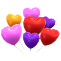 Heart Balloons from Mario Kart Tour