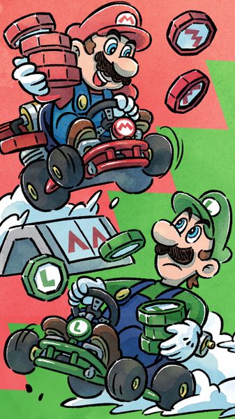 File:MKT Mario vs. Luigi Tour alternate launch artwork.jpg