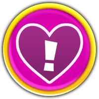 Heart version of the Lucky Space from Mario Party 10