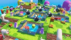 The Chomping at the Bit co-op challenge in Mario + Rabbids Kingdom Battle