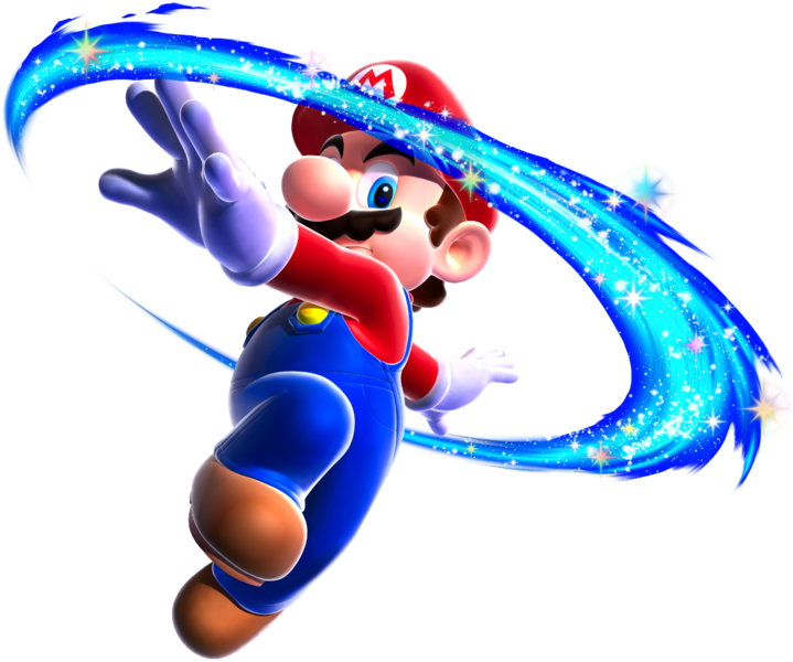File:Mario Spin Art - Super Mario Galaxy.png