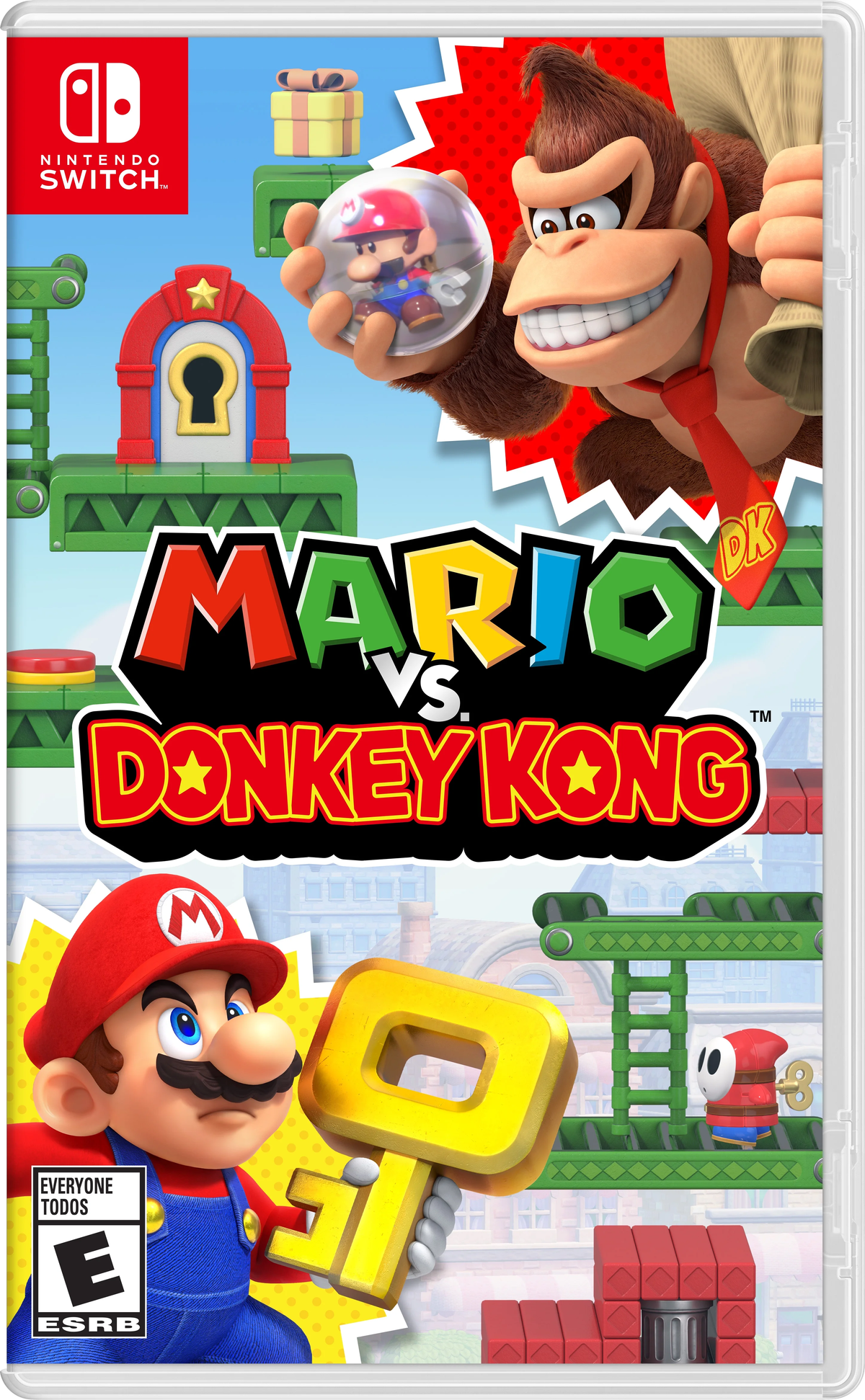 Mario vs donkey kong nintendo switch