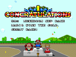The image for "Awards Ceremony (1st – 3rd Place)" from Super Mario Kart on Nintendo Music.