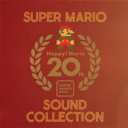 Front cover from Happy! Mario 20th - Super Mario Sound Collection album.