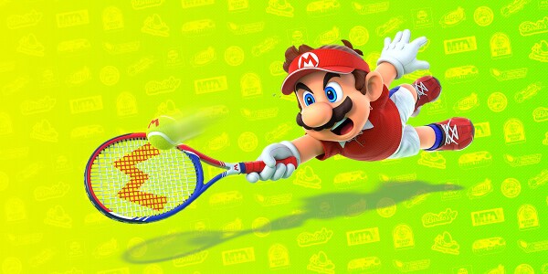 Banner from an opinion poll on the characters from Mario Tennis Fever for the Nintendo Switch 2